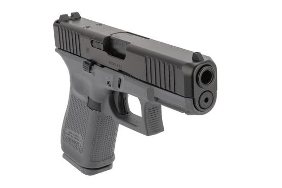 Glock 19 Gen5 MOS 9mm Pistol has a nDLC surface finish on main metal components